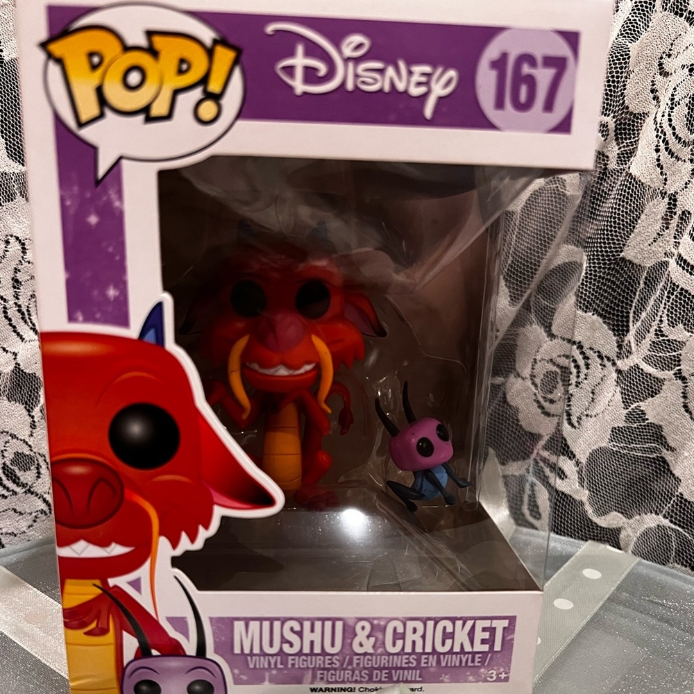 Funko Pop! Disney’s Mulan Mushu and Cricket